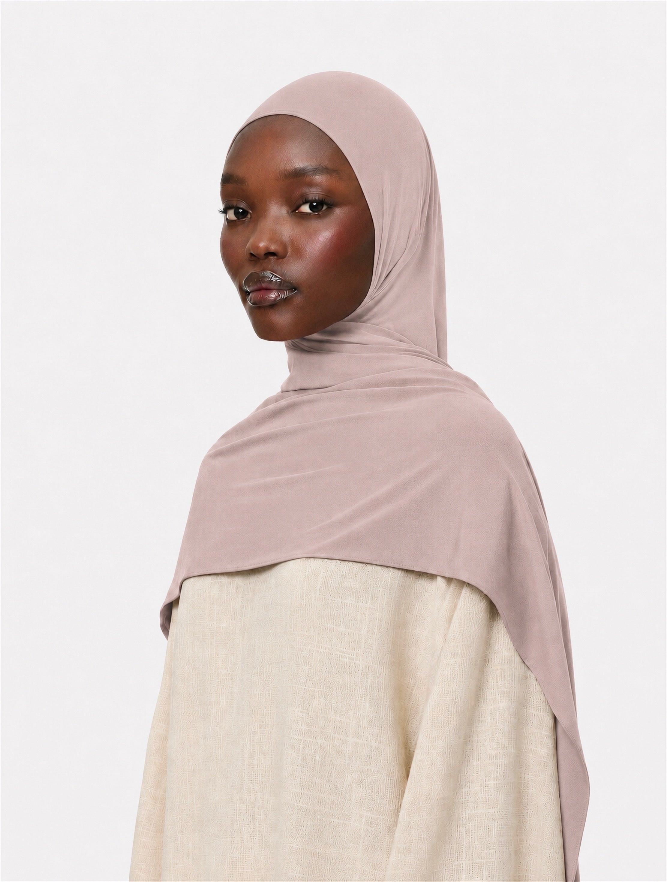Premium Jersey Hijab Air Mauve