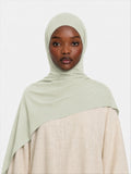 Premium Jersey Hijab Lime green