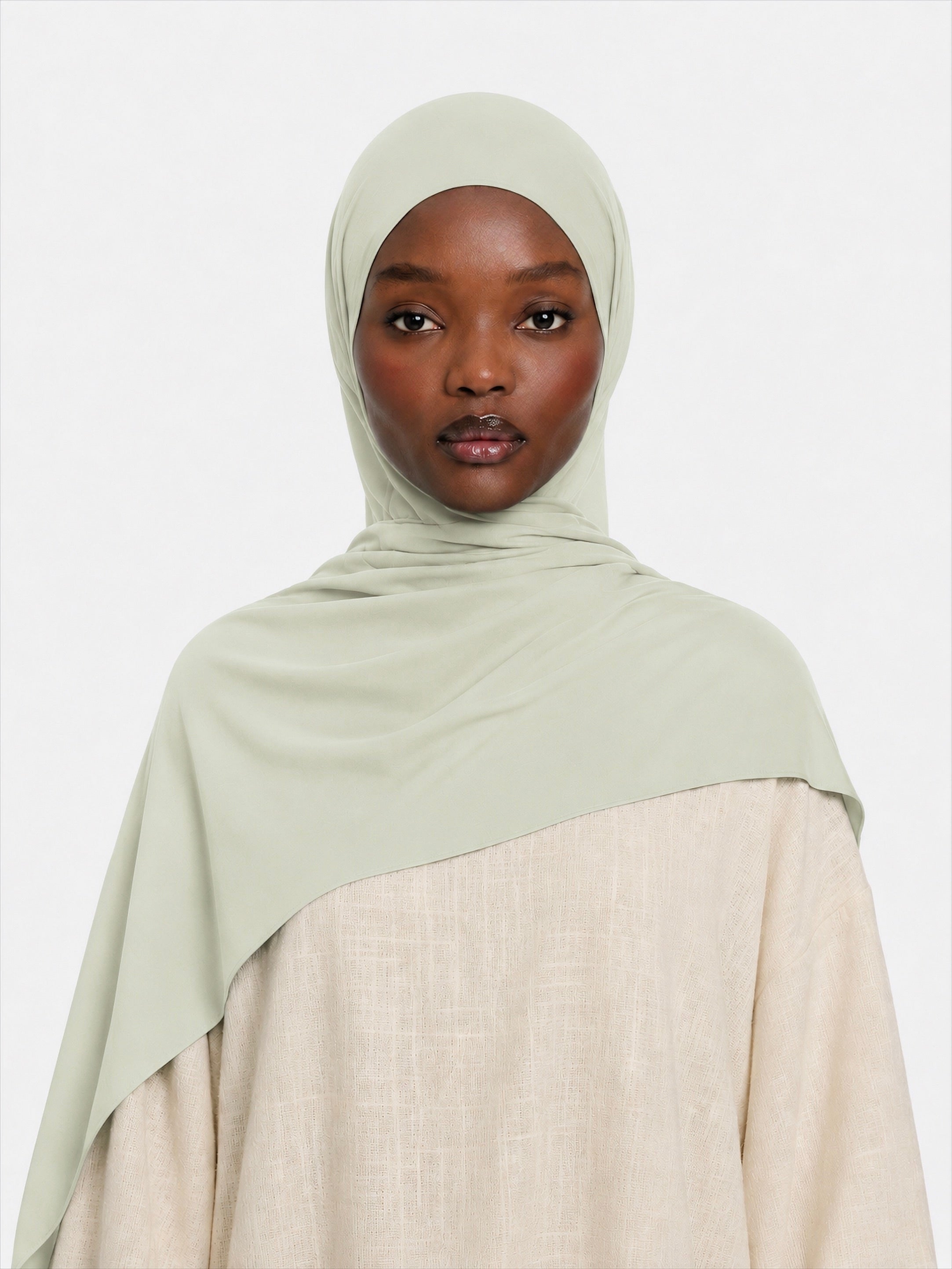 Premium Jersey Hijab Lime green