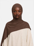 Premium Jersey Hijab Mocha