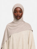 Premium Jersey Hijab Ivory