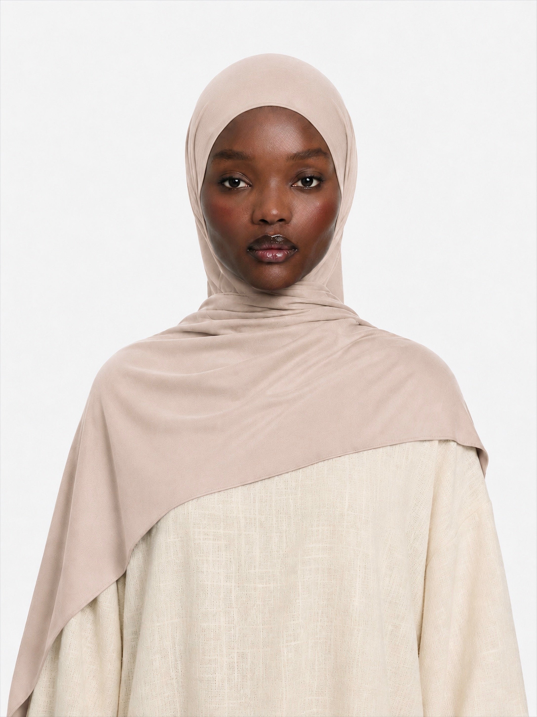Premium Jersey Hijab Nude
