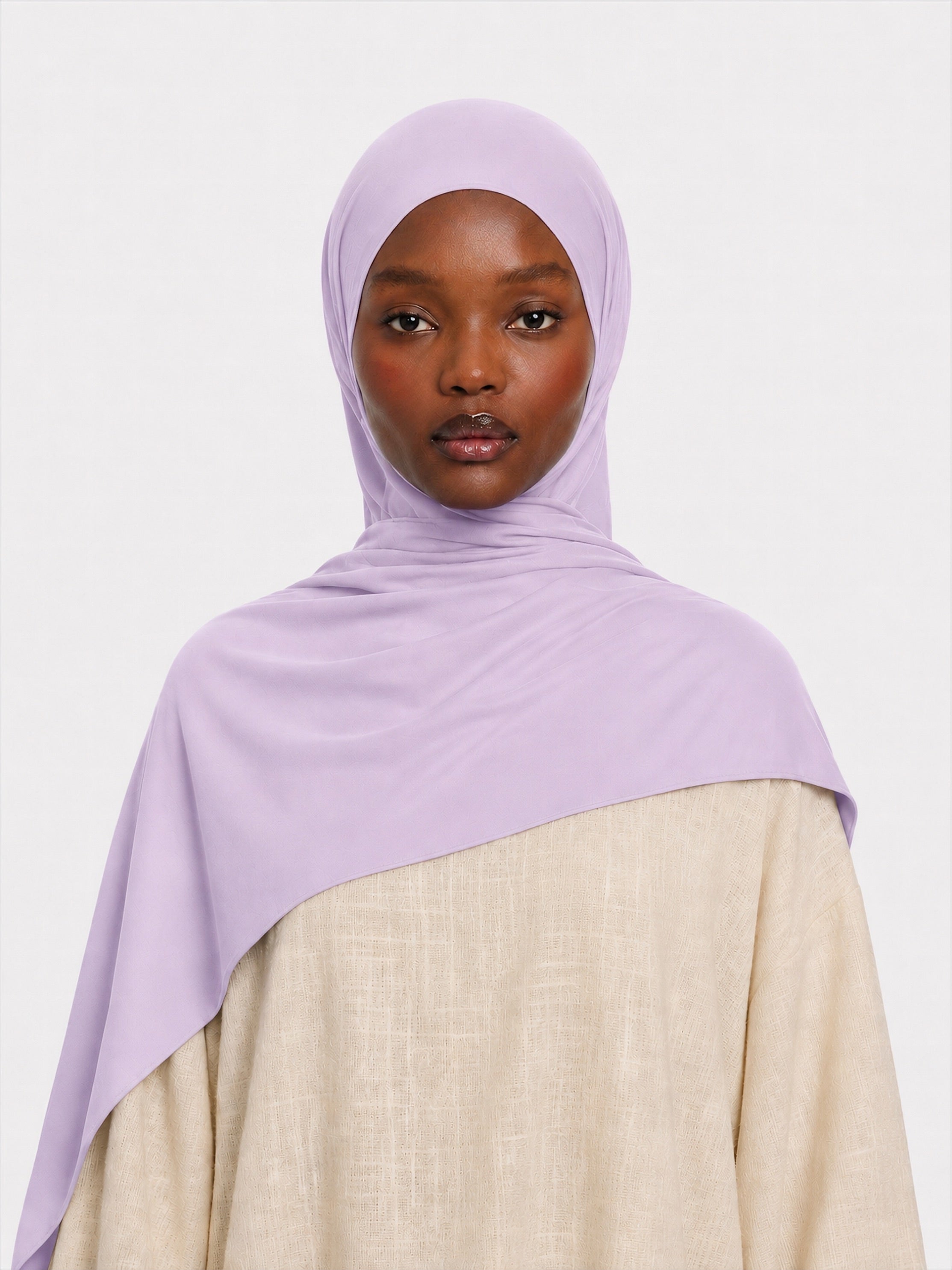 Premium Jersey Hijab Lavender