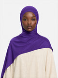 Premium Jersey Hijab Bright Plum
