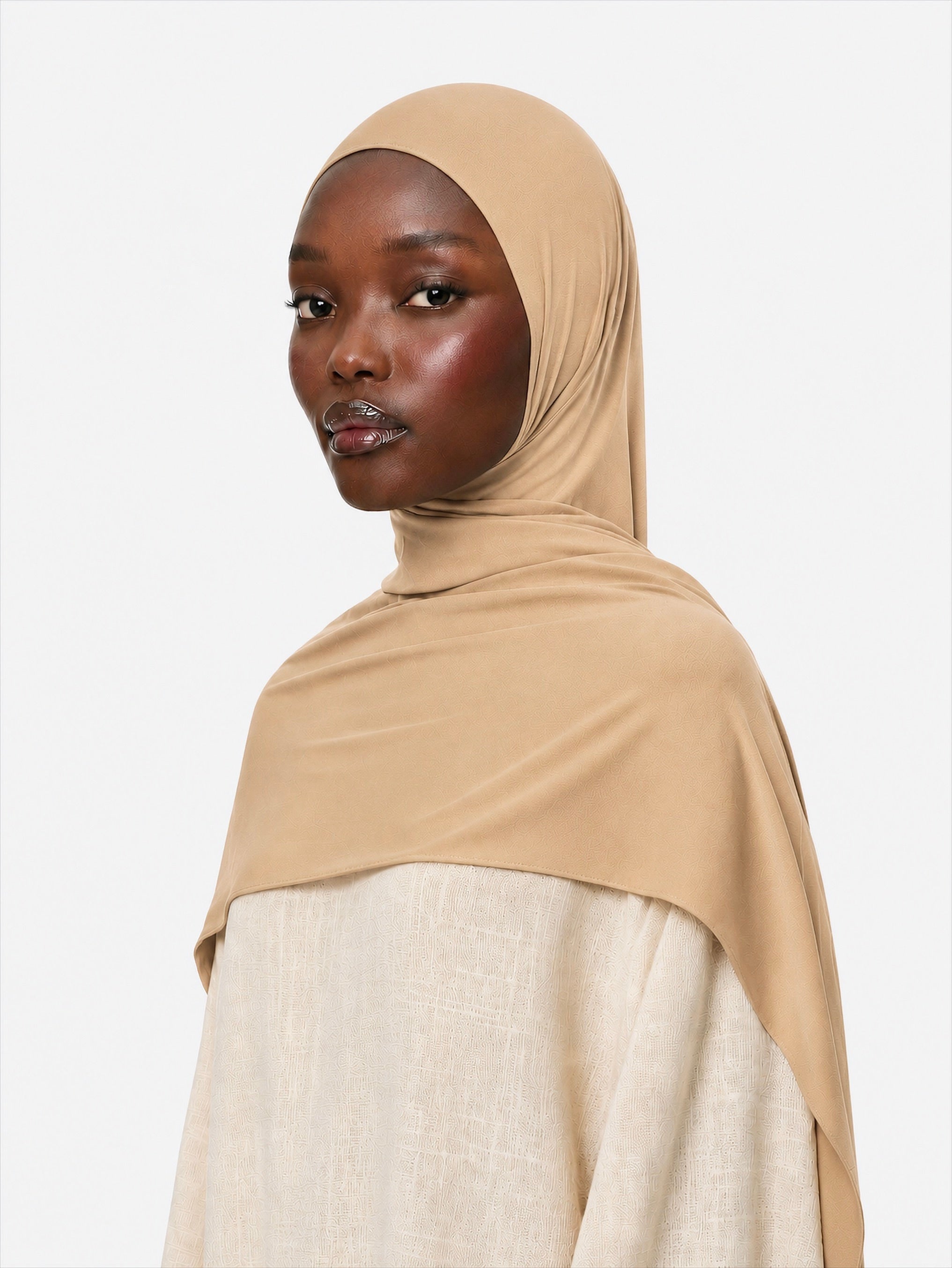 Premium Jersey Hijab Biscuit