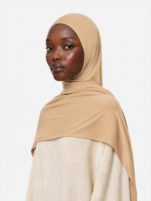 Premium Jersey Hijab Biscuit