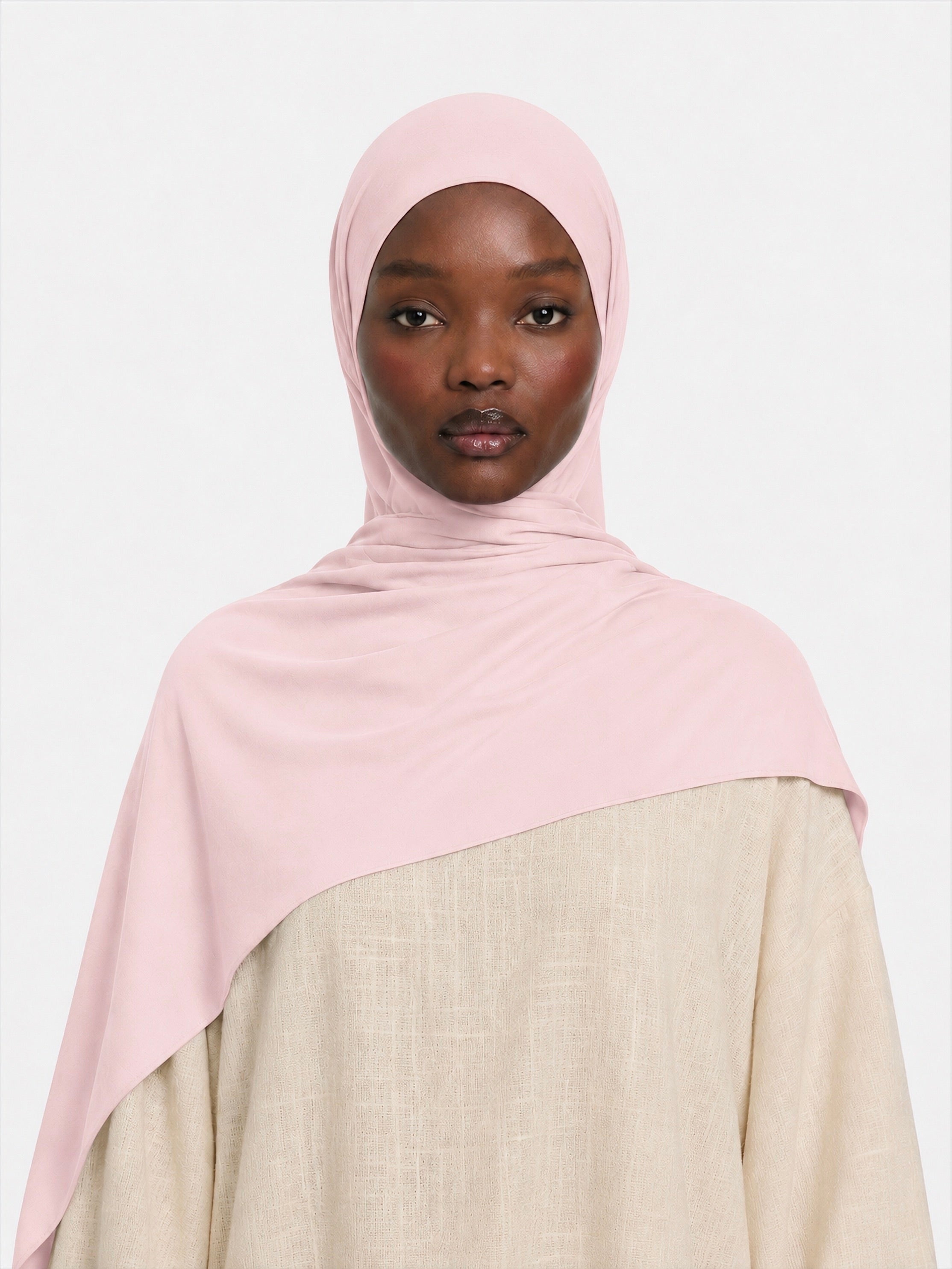 Premium Jersey Hijab Petal Pink