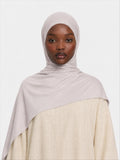Premium Jersey Hijab Blush Cream