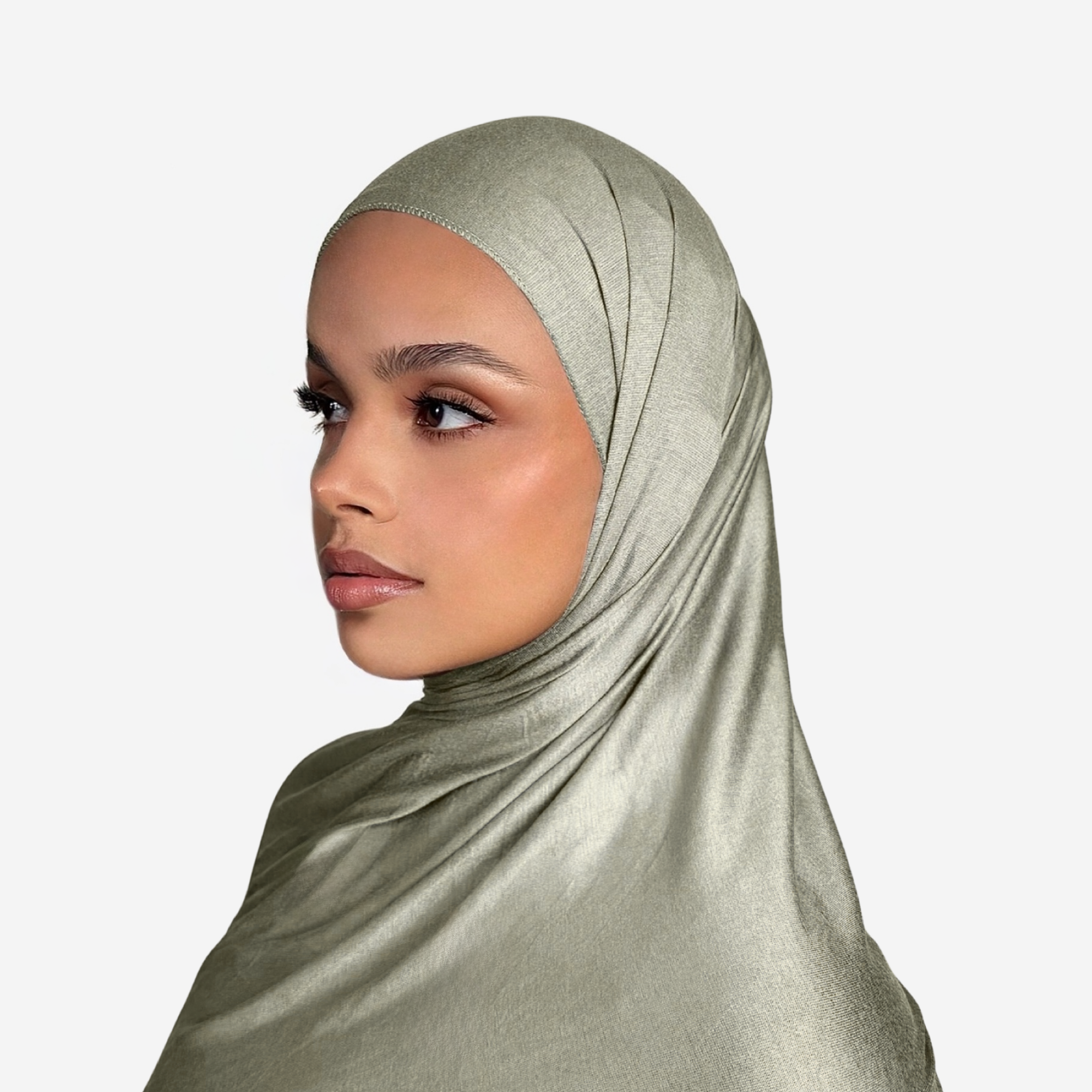 Premium Jersey Hijab Lime