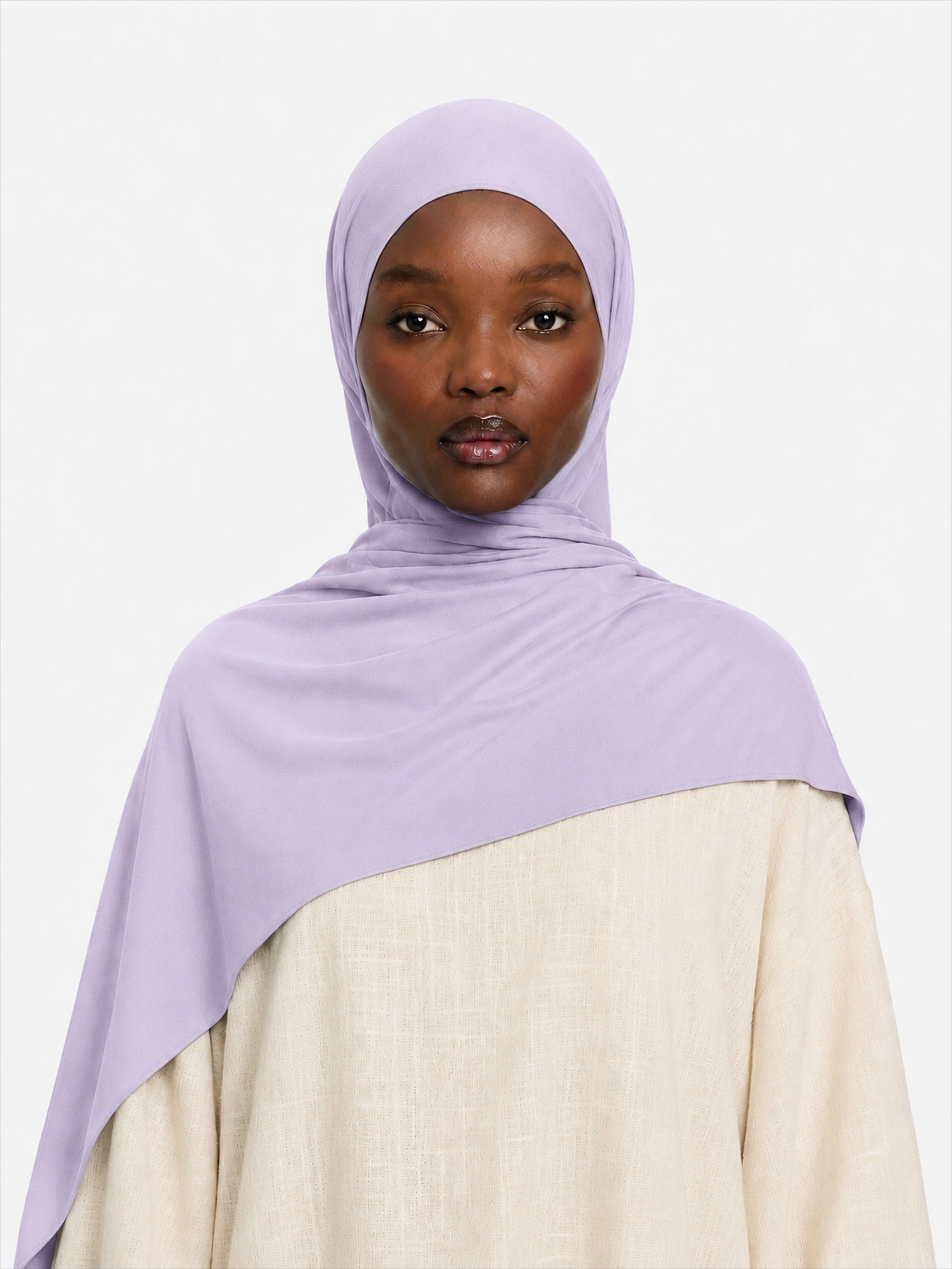 Premium Jersey Hijab Air Lilac