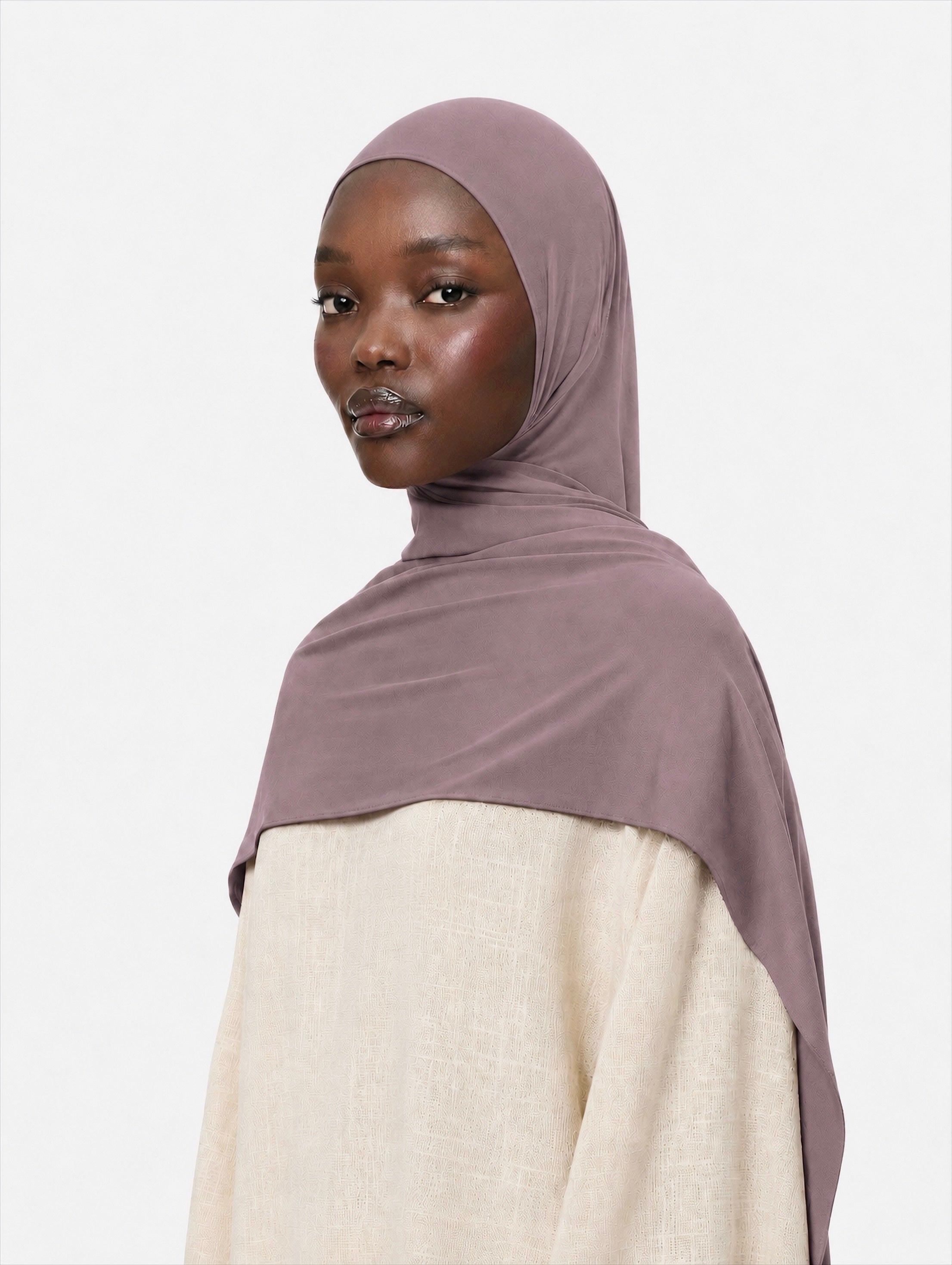 Premium Jersey Hijab Mauve