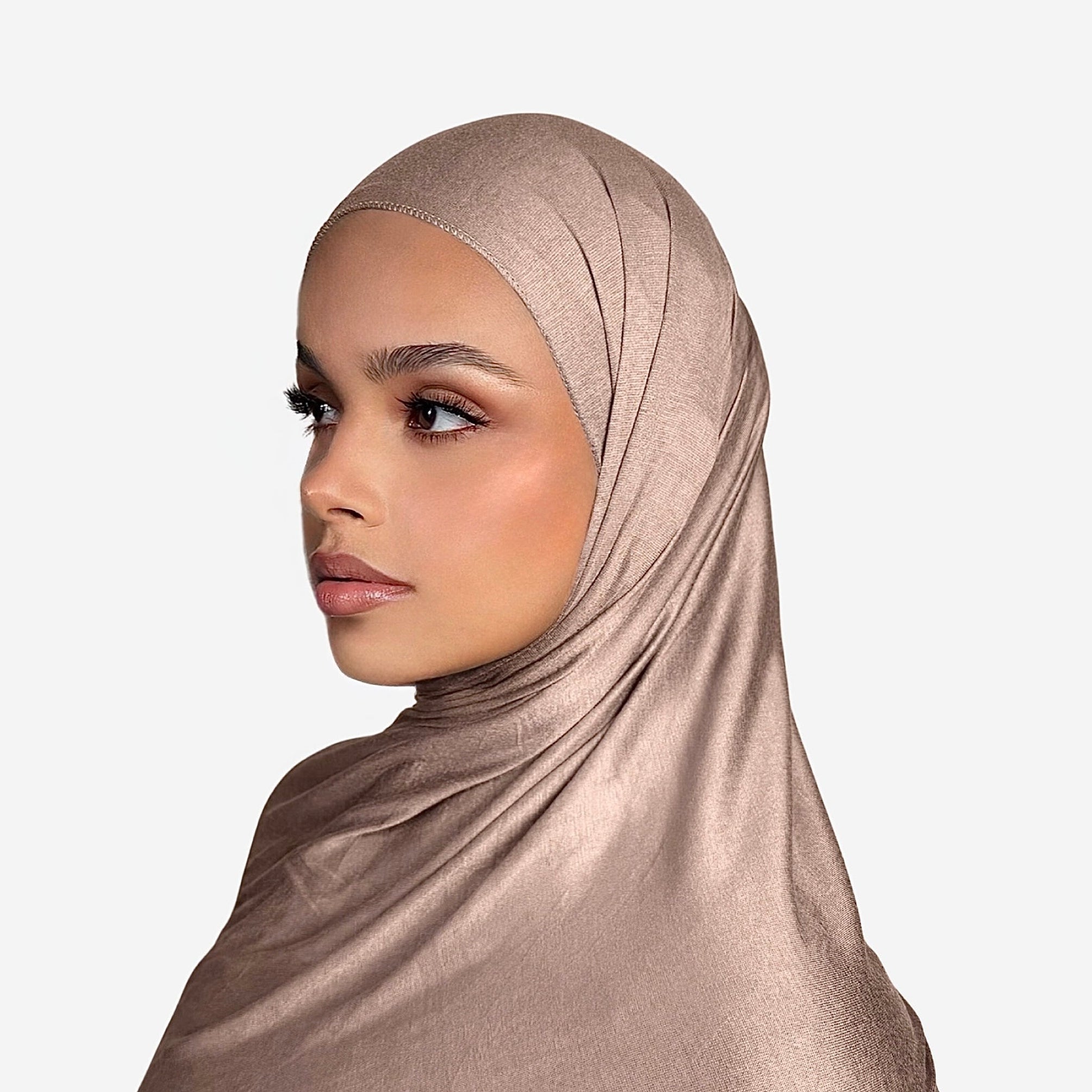 Premium Jersey Hijab Dusty Pink