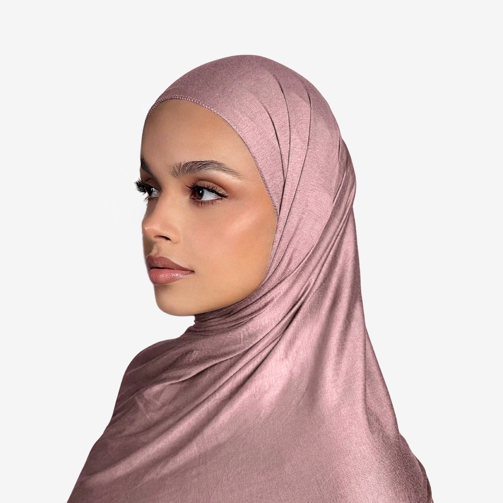 Premium Jersey Hijab Blush Pink