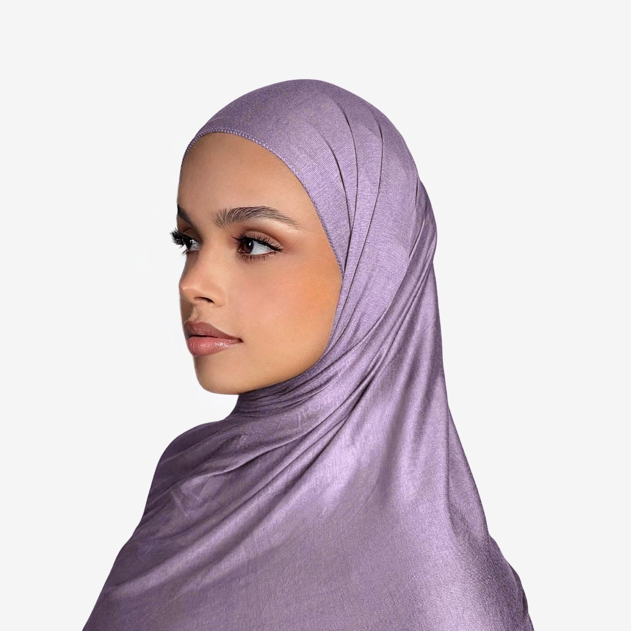 Premium Jersey Hijab Periwinkle
