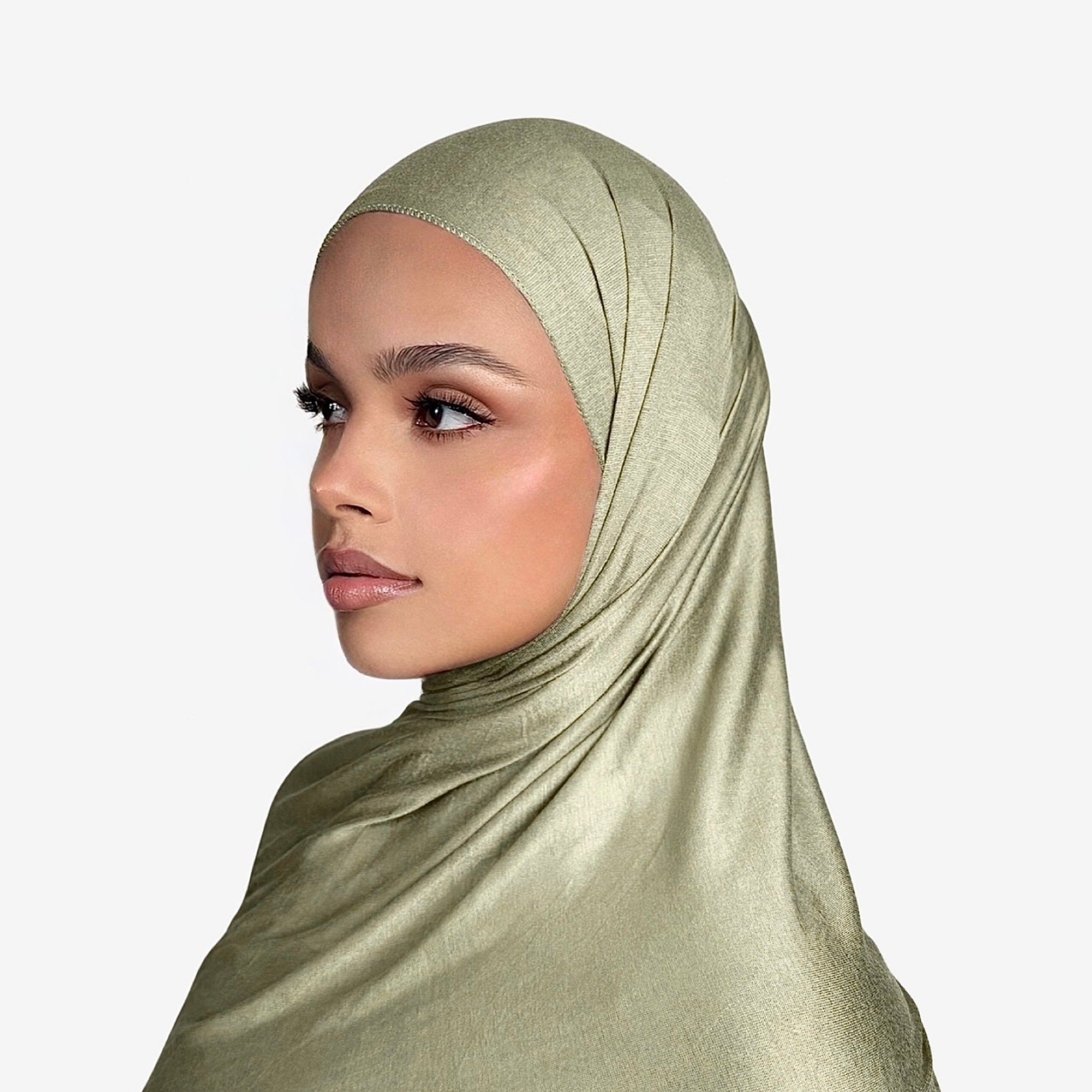 Premium Jersey Hijab Mint Green