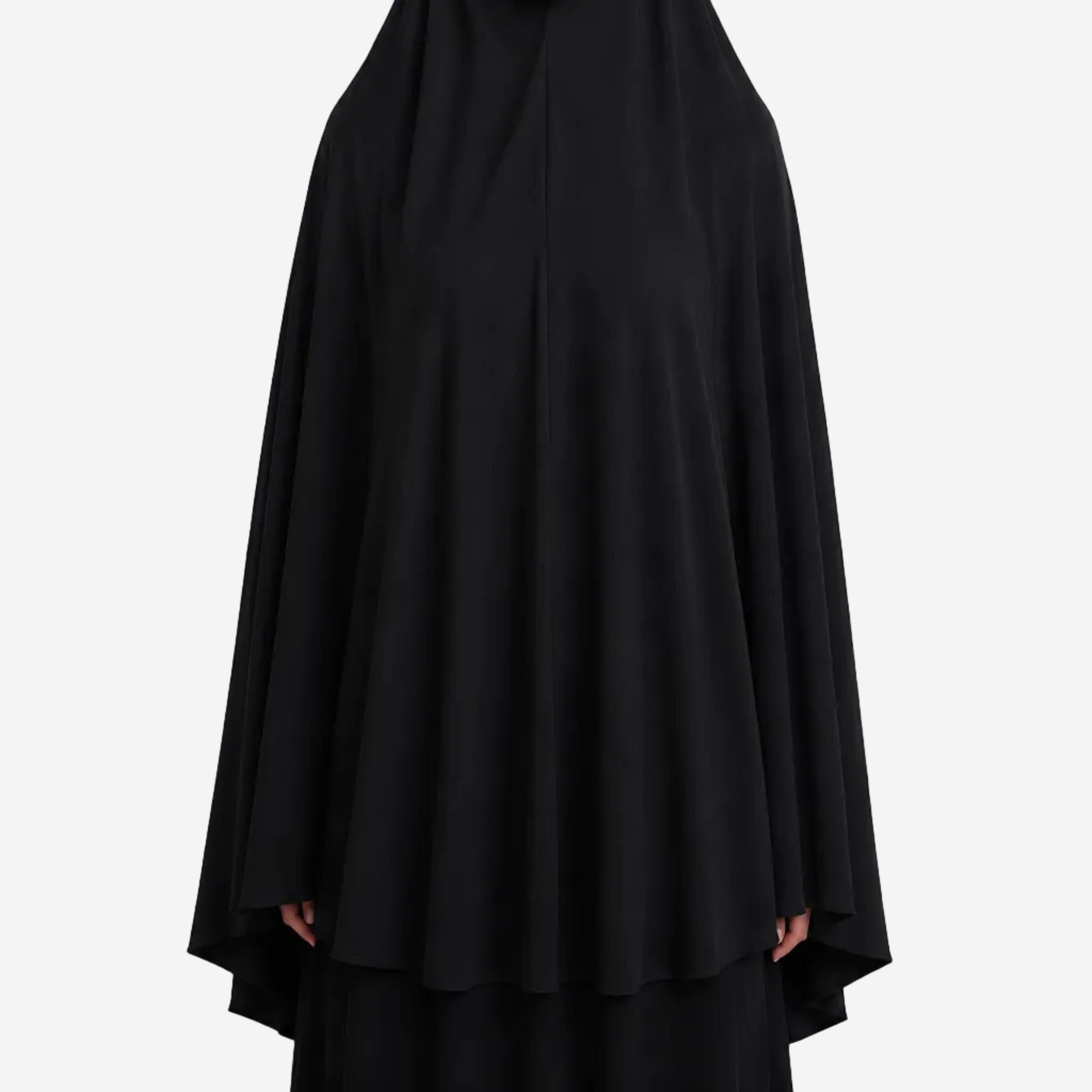 Prayer Hijab Black