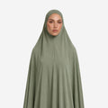 Prayer Hijab Olive Green