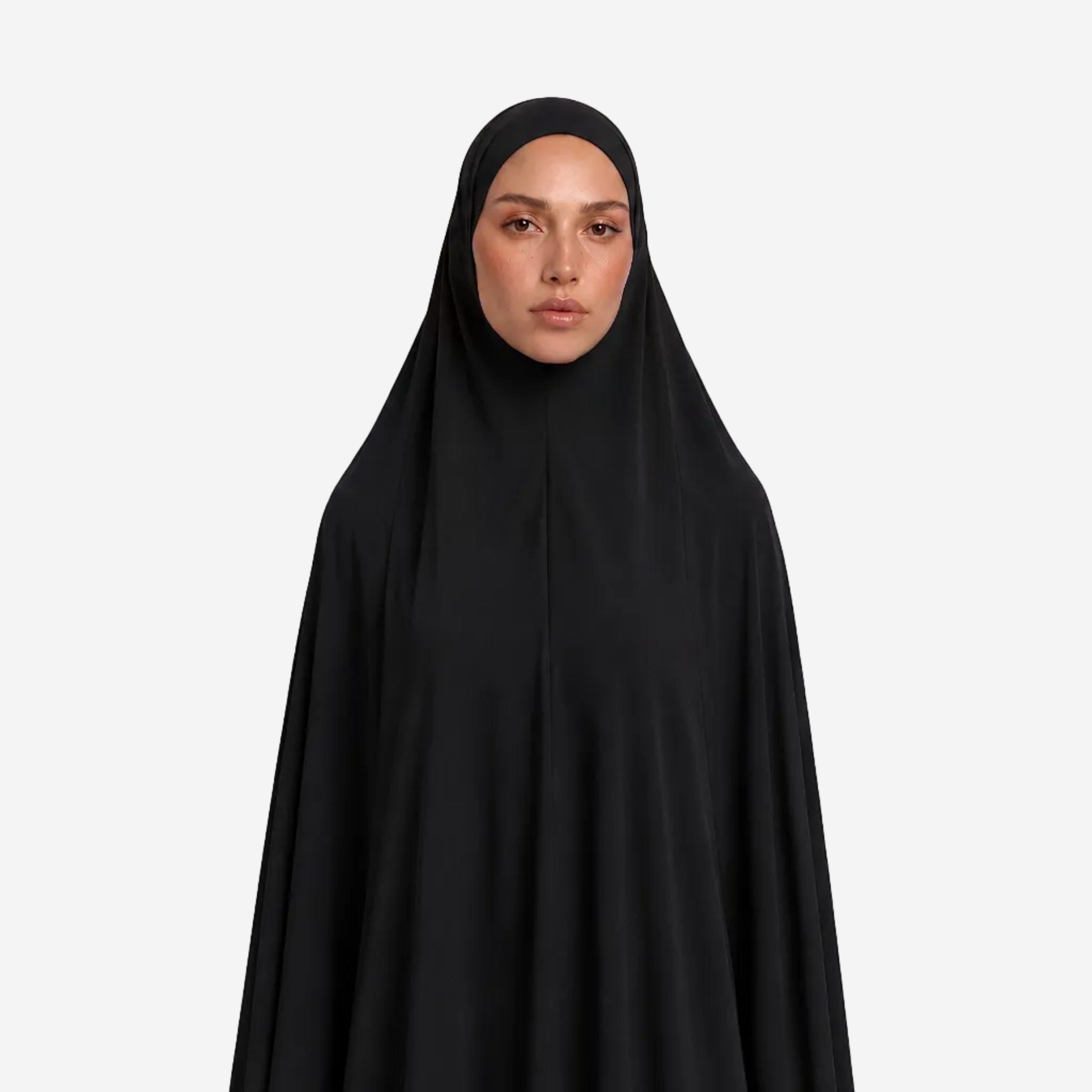Prayer Hijab Black