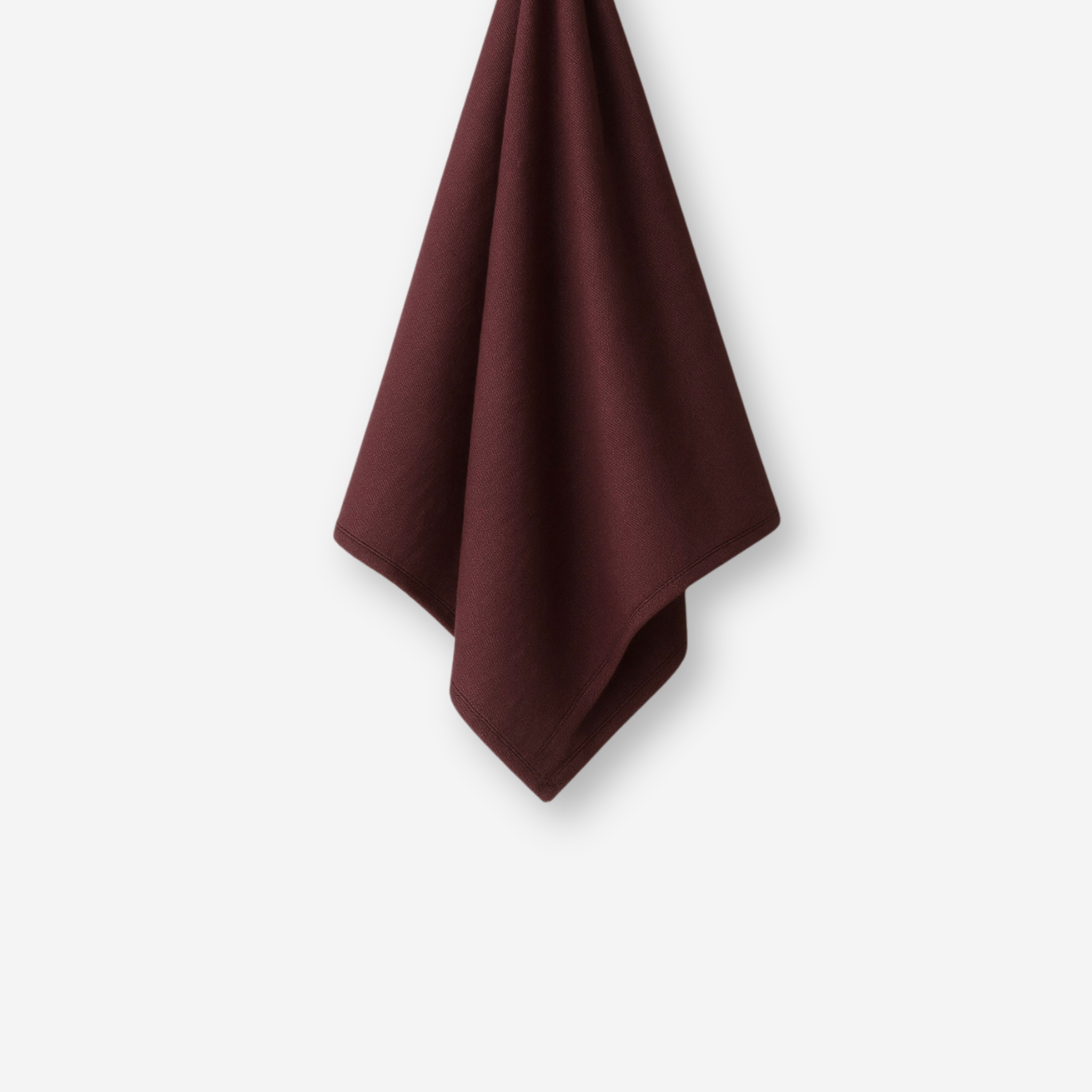 Woven Modal Maroon