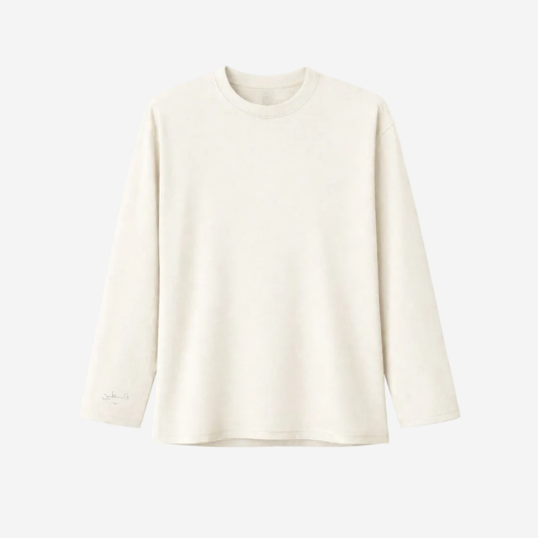 1948 Long Sleeve Top White